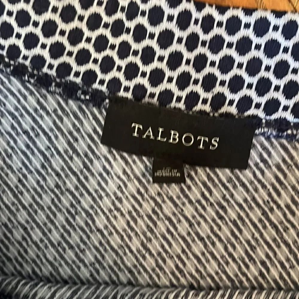 Talbots cotton polyester pull on skirt size 10 - Picture 2 of 3